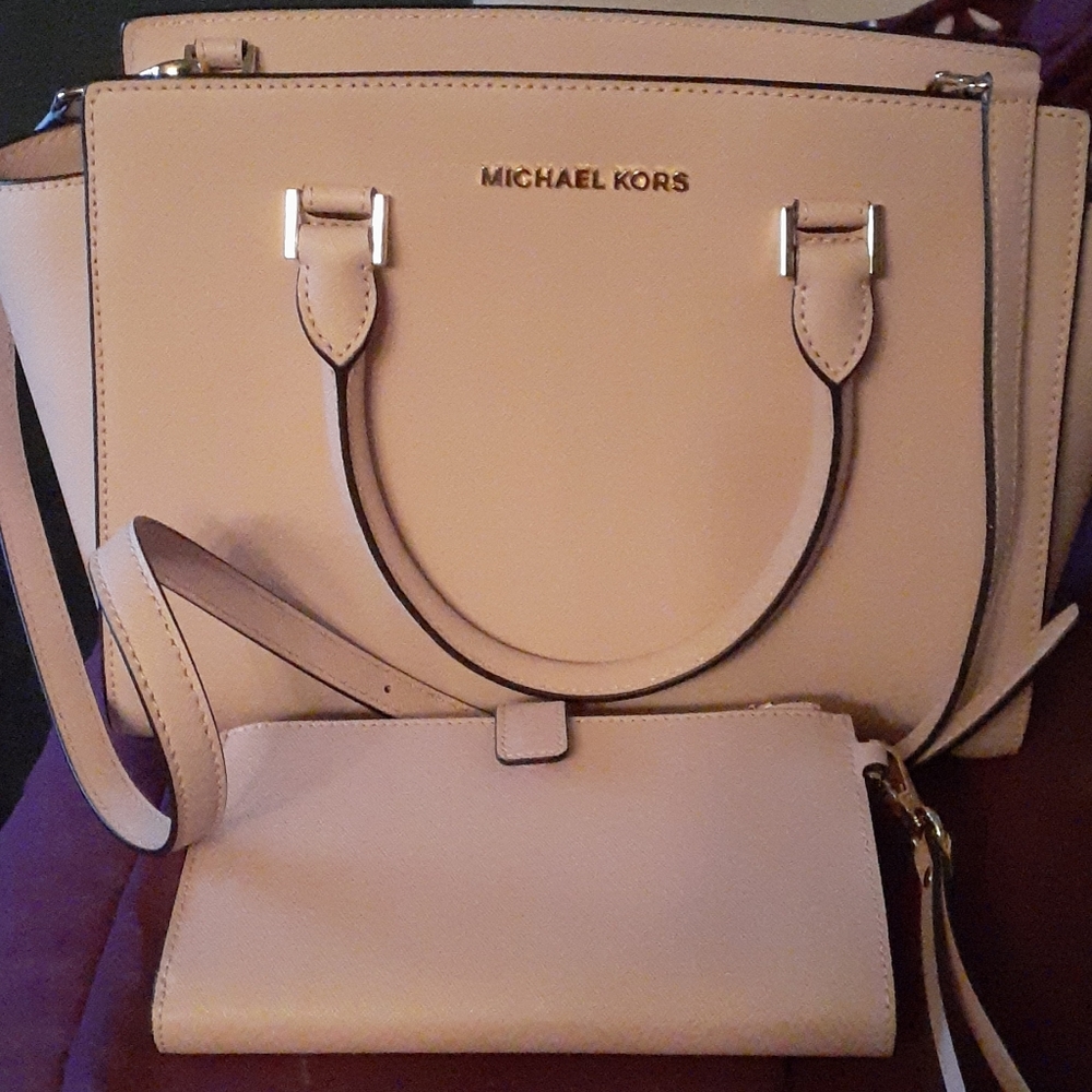 Michael Kors and matching wallet set